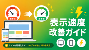 Webサイト表示速度を改善する方法10選【2026年版】PageSpeedスコアを上げる具体的な手順