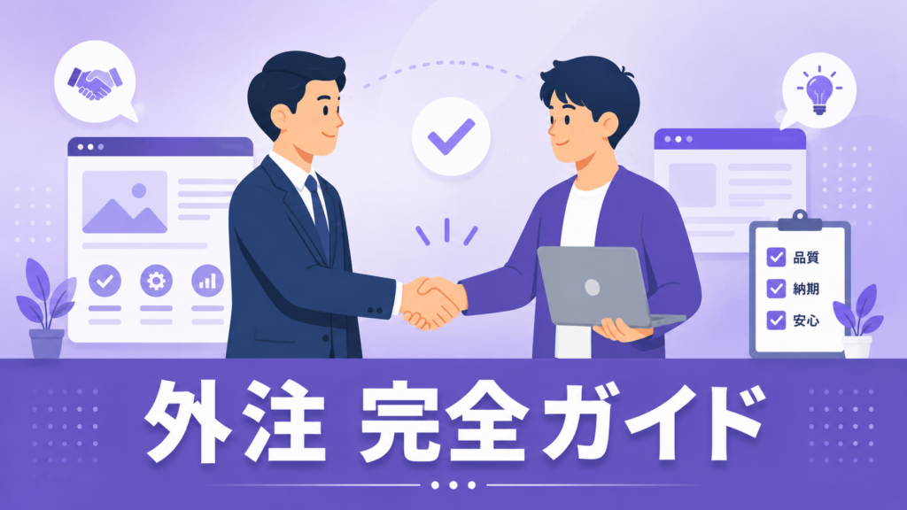 Webデザイン外注の注意点と依頼の流れ【失敗しないための完全ガイド】